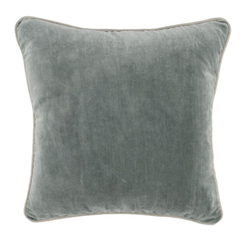 Velvet Bay Green Pillow