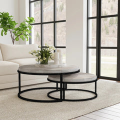 Hayden Coffee Table Set - Grey