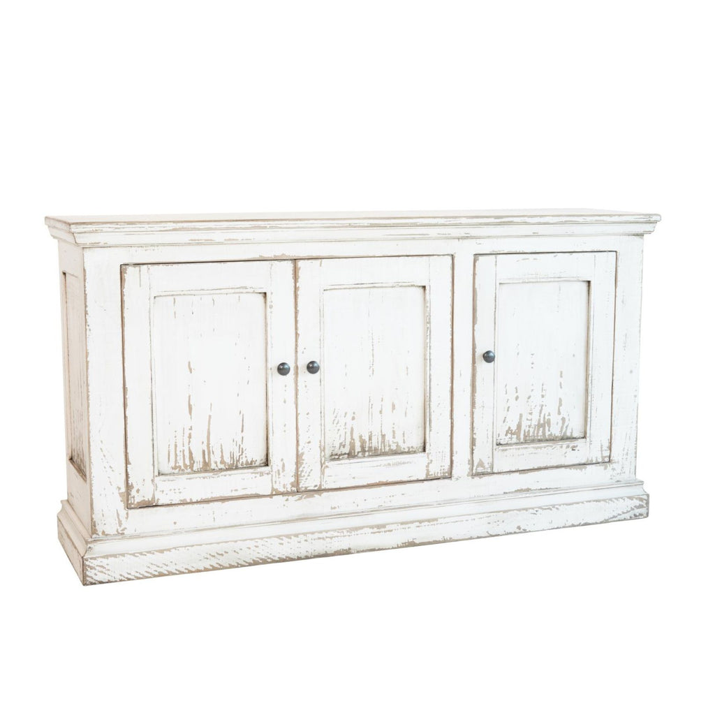Mira 3-Door Sideboard - Antique White