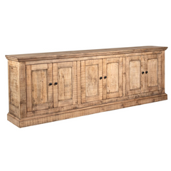 Mira 6-Door Sideboard - Natural