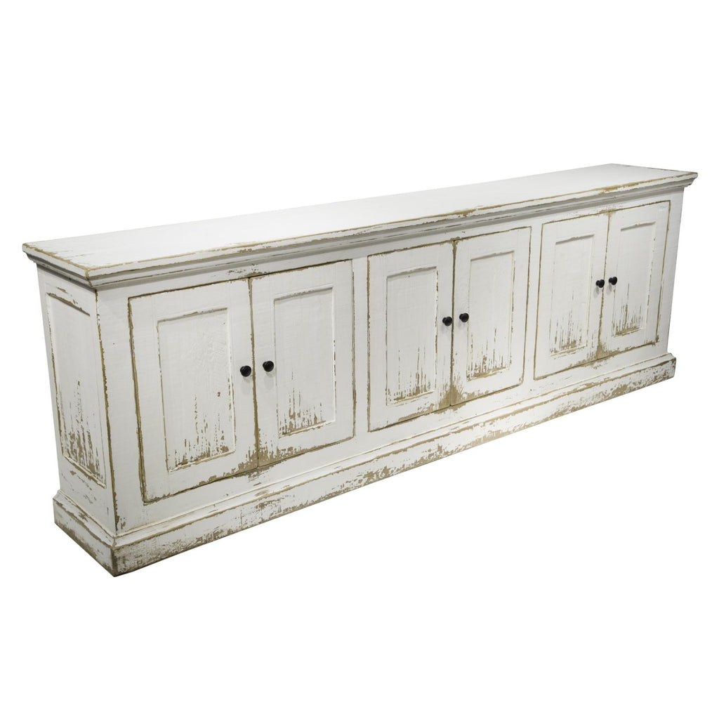 Mira 6-Door Sideboard - Antique White