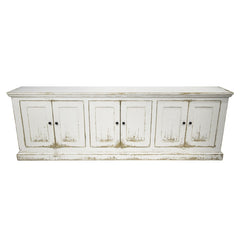 Mira 6-Door Sideboard - Antique White