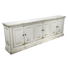 Mira 6-Door Sideboard - Antique White