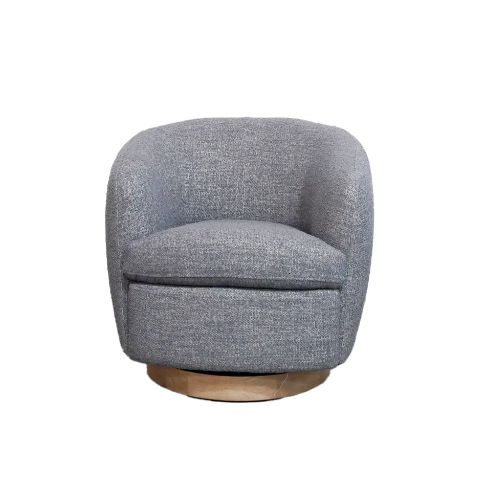 Niko Swivel Chair - Charcoal