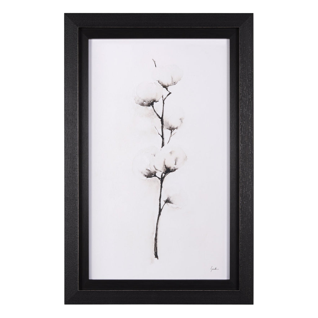 Snow Greetings II Framed Art