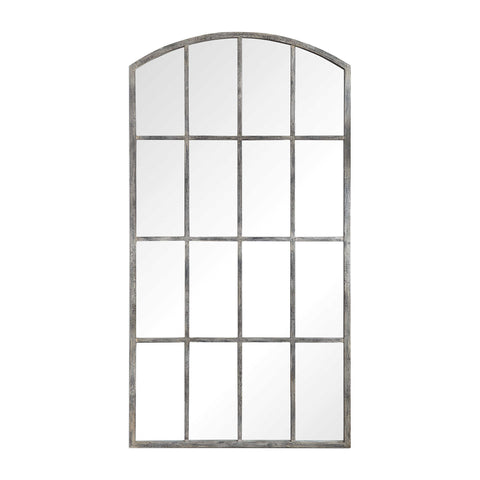 Amiel Large Arch Mirror - White Wash