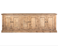 Mira 6-Door Sideboard - Natural
