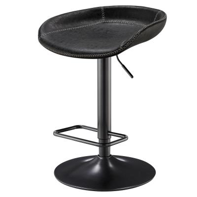 Vogue Gaslift Counter Stool Vintage Black