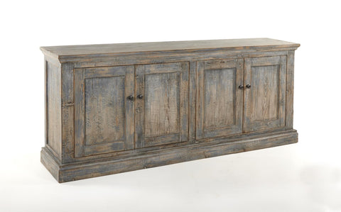 Mira 4-Door Sideboard - Antique Blue