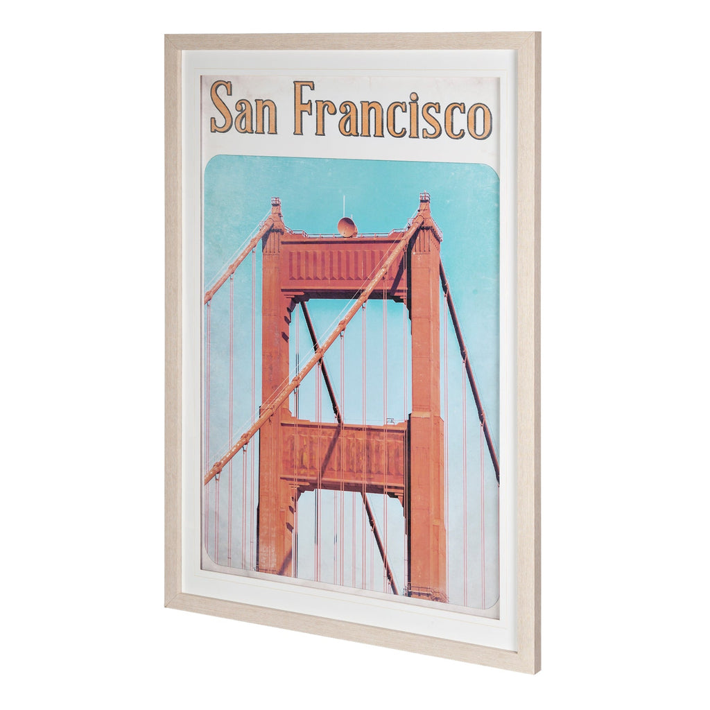 Framed Art - Vintage San Francisco