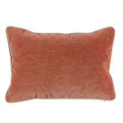 Velvet Terra Cotta Pillow