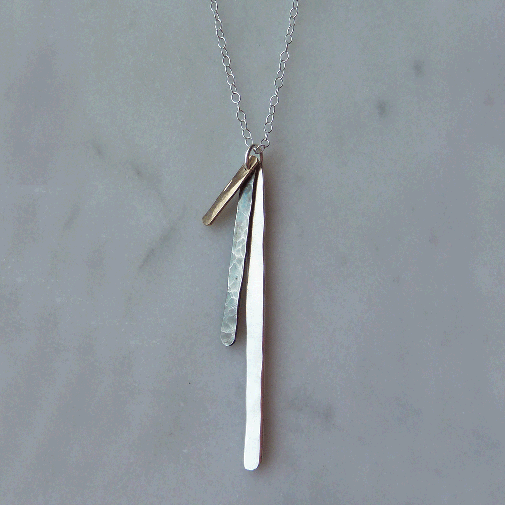 Bar Trio Necklace
