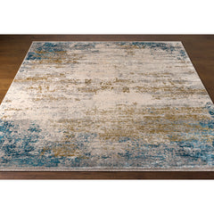 Solar Sky Blue Area Rug