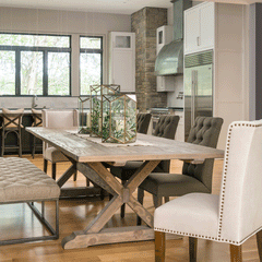 X-Brace Dining Table