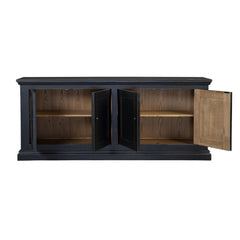 Mira 4-Door Sideboard - Vintage Black