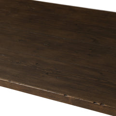 Aria 96" Dining Table - Aged Brown