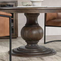 Books Dining Table - Cocoa