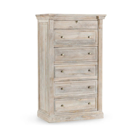 Adalind Tall Chest - White Wash