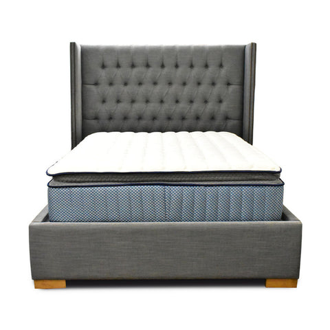 Aldi Diamond-Tufted Bed Frame