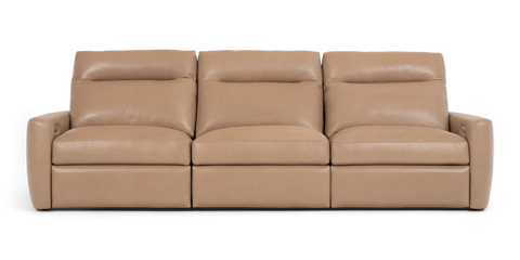 Keystone Leather Motion 3-Seat Sofa