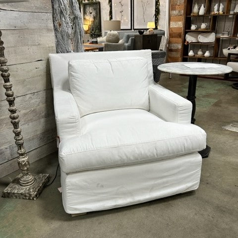 Malibu Slip-Covered Chair
