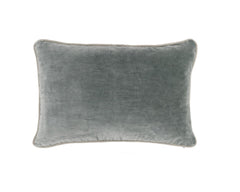 Velvet Stone Grey Pillow