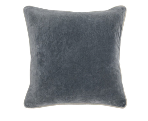 Velvet Stone Grey Pillow