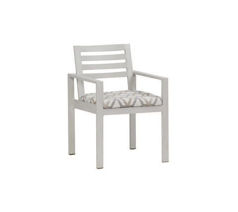 Element Dining Arm Chair - White