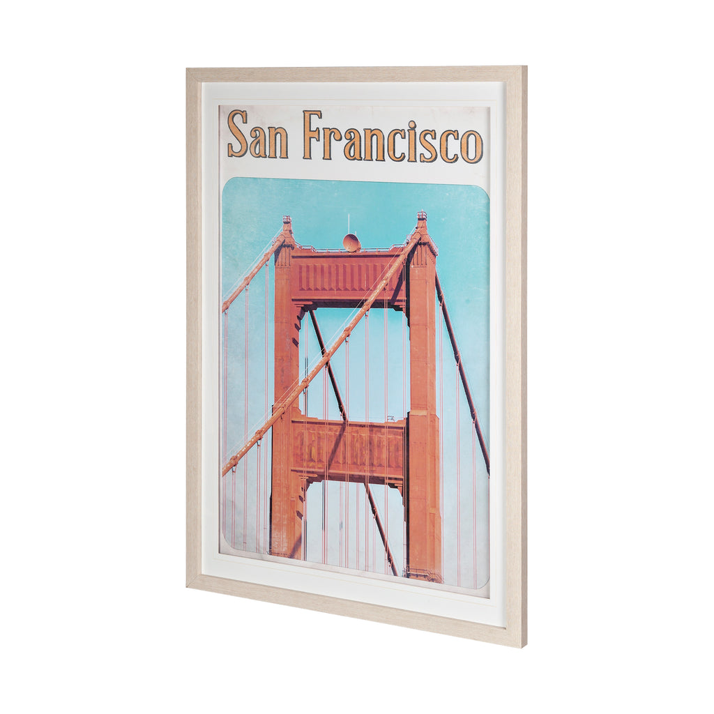 Framed Art - Vintage San Francisco