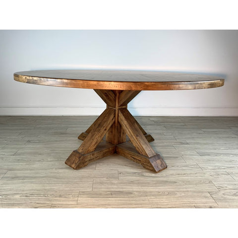 Aspen 72" Round Dining Table