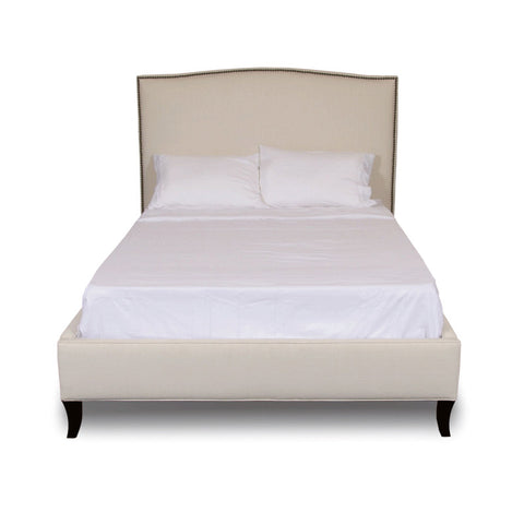 Camelback Upholstered Bed Frame